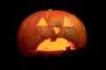 Hallowen pumpkin Royalty Free Stock Photo