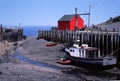 Halls Harbour Nova Scotia at Low Tide