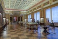 In the halls of the Hermitage Museum (Winter Palace). Saint Petersburg Royalty Free Stock Photo