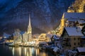 Hallstat village in the Austria Royalty Free Stock Photo