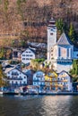 Hallstatt, Austria - Beautiful village on Hallstattersee lakeside