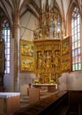 Astl Altar Catholic Church Interior - Hallstatt, Austria