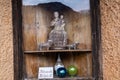 View of Keramik Hallstatt or the famous traditional ceramic shop in Hallstatt, Austria Royalty Free Stock Photo