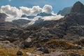 Hallstatt glacier in Hoher Dachstein Alps, Austria Royalty Free Stock Photo