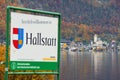 Hallstatt on Lake Hallstatt in Autumn, Austria, Europe Royalty Free Stock Photo