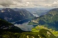 The Hallstatt Lake HallstÃÂ¤tter See from Krippenstein