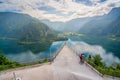 Hallstatt lake from Salzwelten Salt Mines viewpoint