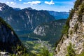 Hallstatt panoramic Royalty Free Stock Photo