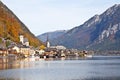 Hallstatt town in Autumn