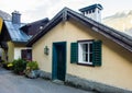 HALLSTATT. Traditional village house in Hallstatt, Salzburg