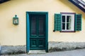 HALLSTATT. Traditional village house in Hallstatt, Salzburg