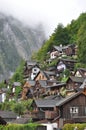 Hallstatt under fog