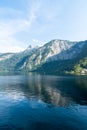 Hallstatter lake in Austrian Alps