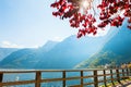 Hallstatter lake in Hallstatt village, Austrian Alps. Royalty Free Stock Photo