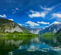 HallstÃÂ¤tter See mountain lake in Austria