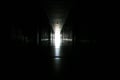 Hallway in the dark