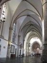 A hallway inside the Grote Kirke in Haarlem