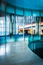 Hallway inside the Revel Casino Hotel in Atlantic City, New Jersey. Royalty Free Stock Photo