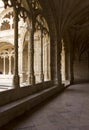 Hallway of Jeronimos Monastery in Lisbon