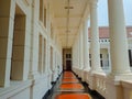 Hallway at the Museum of Bank Indonesia Royalty Free Stock Photo