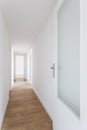 hallway of a newly renovated apartment