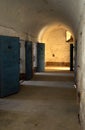 Hallways Former military prison Royalty Free Stock Photo