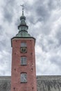 Halmstad castle clock tower Royalty Free Stock Photo