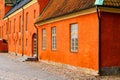 Halmstad Castle (Halmstads slott) is a 17th-century building Royalty Free Stock Photo