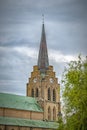 Halmstad Church Spire Royalty Free Stock Photo