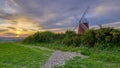 Halnaker windmill in the South Downs National Park, West Sussex, UK Royalty Free Stock Photo