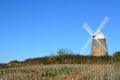 Halnaker windmill, West Sussex, England. Royalty Free Stock Photo