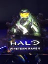 Halo fireteam raven arcade marquee top banner Royalty Free Stock Photo