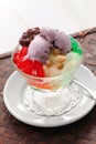 Halo halo, Filipino summer dessert Royalty Free Stock Photo