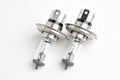 Halogen bulb for a car on a white background Royalty Free Stock Photo