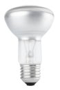 Halogen bulb on white Royalty Free Stock Photo