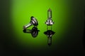 Halogen car headlight bulb H7 or H4 Royalty Free Stock Photo