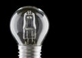 Halogen eco light bulb Royalty Free Stock Photo