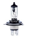 Halogen headlight bulb for automotive use