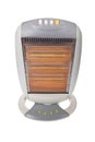 Halogen heater isolated on white Royalty Free Stock Photo