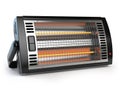 Halogen or infrared heater on white background. Royalty Free Stock Photo