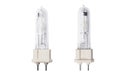 Halogen lamp or halogen metal halide lamp is a type of high-intensity discharge isolated on white background .with clipping path Royalty Free Stock Photo