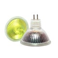 Halogen lamps isolated on white background with clipping path Royalty Free Stock Photo