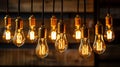 halogen light bulb types Royalty Free Stock Photo