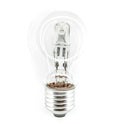 Halogen light bulb on a white background Royalty Free Stock Photo