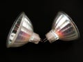 Halogen spot light bulbs Royalty Free Stock Photo