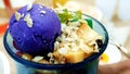 Halohalo philippines cup dessert ice cool Royalty Free Stock Photo