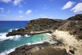 Halona Blow Hole Beach Royalty Free Stock Photo