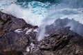 Halona blow hole Royalty Free Stock Photo