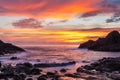 Halona Cove Sunrise Royalty Free Stock Photo