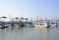 Halong bay dock pier